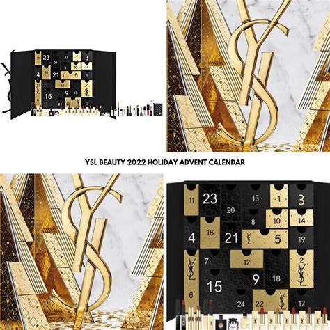 ysl holiday 2022|ysl advent calendar 2022.